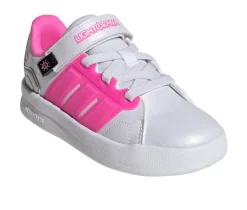 Adidas Lighrorama Court Preschool Girls Light-Up Shoes