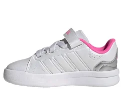 Adidas Lighrorama Court Preschool Girls Light-Up Shoes