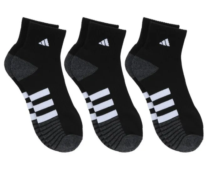 Adidas Men's 3P Cushion Quarter 3.0 Socks