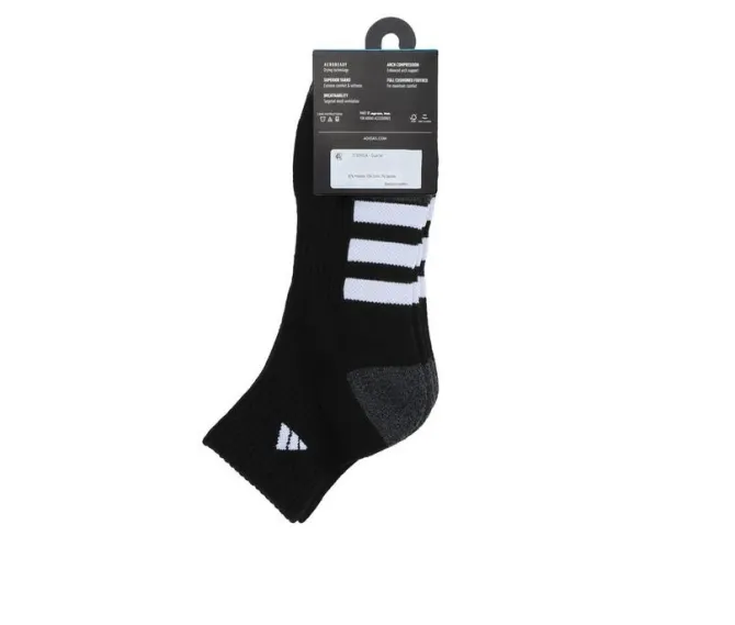 Adidas Men's 3P Cushion Quarter 3.0 Socks