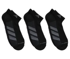 Adidas Men's 3 Piece AD Train Low Cut Socks