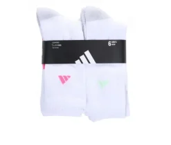 Adidas 6 Pack Cushioned Crew Socks
