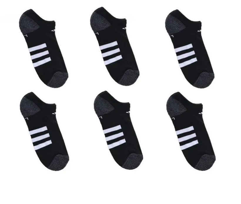 Adidas 6 Pack Cushioned No Show 2 Socks
