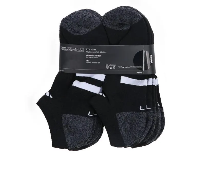 Adidas 6 Pack Cushioned No Show 2 Socks