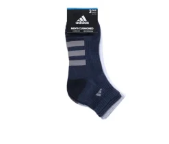 Adidas 3 Pack Cushion Quarter Socks