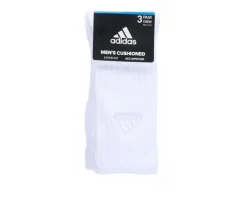 Adidas 3 Pack Mens Cushion Crew Socks