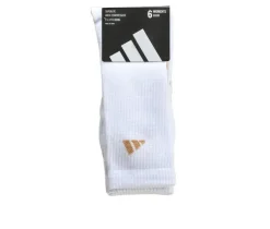 Adidas 6 Pack Womens Superlite Crew Socks