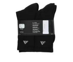 Adidas 6 Pair Men's Cushioned Crew Socks