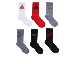 Adidas 6p Boys Cushioned Crew