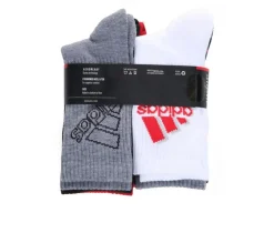 Adidas 6p Boys Cushioned Crew