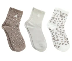 Adidas 3P Womens Lux High Quarter Socks