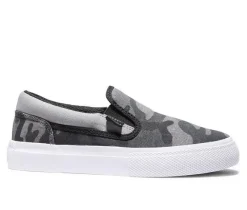Boys' DC Little Kid & Big Kid Manual Slip On Skate Sneakers