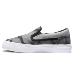 Boys' DC Little Kid & Big Kid Manual Slip On Skate Sneakers