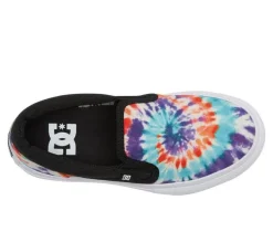 Boys' DC Little Kid & Big Kid Manual Slip On Skate Sneakers