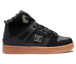 Boys' DC Little Kid & Big Kid Pure High-Top Winter Sneaker Boots