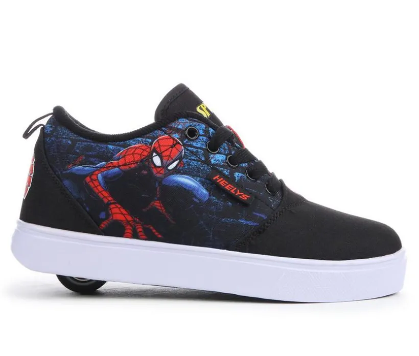 Boys' Heelys Little Kid & Big Kid Pro 20 Spiderman Mid-Top Skate Sneakers