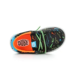 Boys' HEYDUDE Toddler Wally Dinoworld Boat Shoes