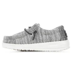 Boys' HEYDUDE Toddler Wally Youth Stretch Casual Shoes