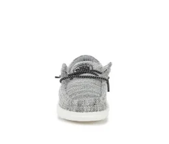 Boys' HEYDUDE Toddler Wally Youth Stretch Casual Shoes