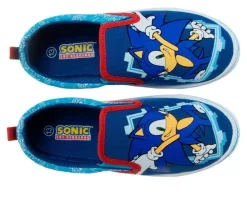 Boys' Nickelodeon Little Kid & Big Kid Sonic Slip-On Sneakers