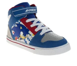 Boys' Nickelodeon Little Kid Sonic Hi Top Sneakers