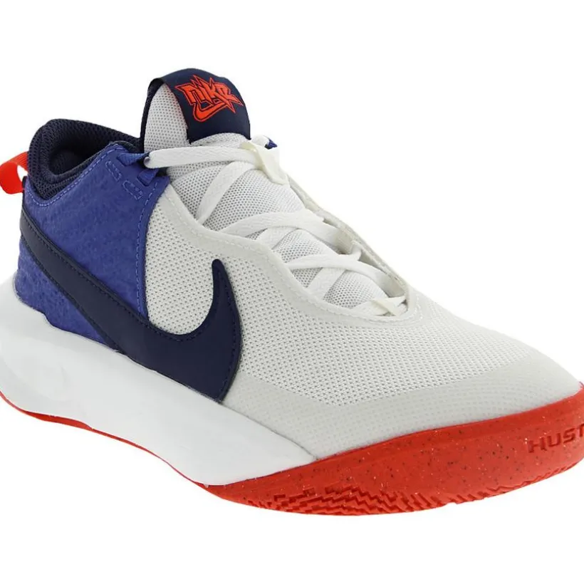 Boys' Nike Big Kid Team Hustle D10 Basketball Shoes