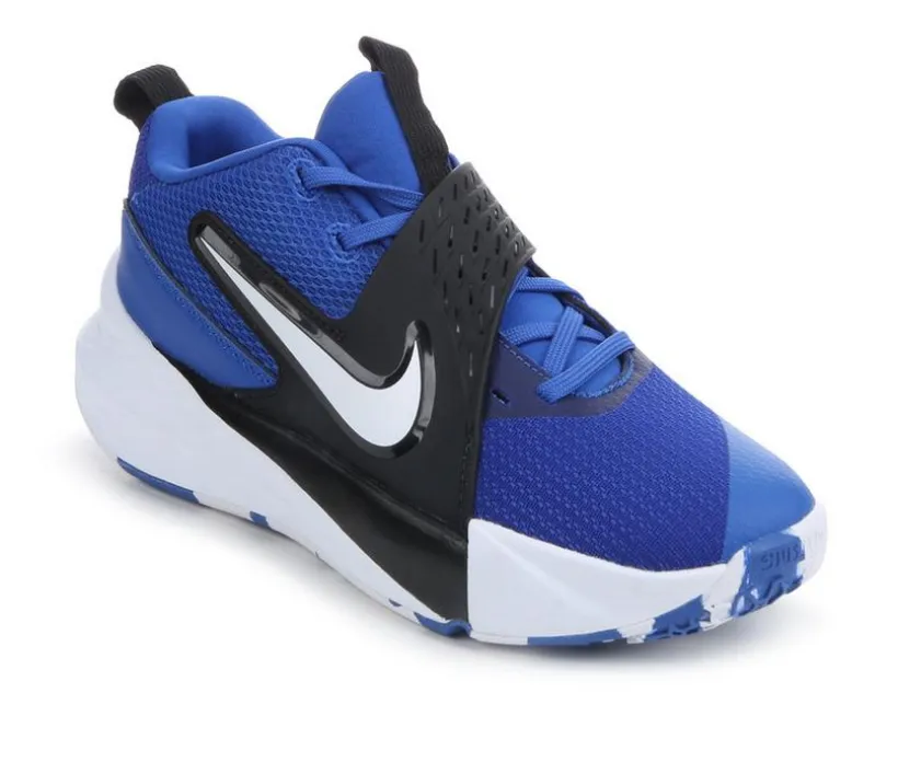 Boys' Nike Big Kid Team Hustle D12 Basketball Shoes