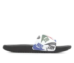 Boys' Nike Little Kid & Big Kid Kawa Print Sport Slides