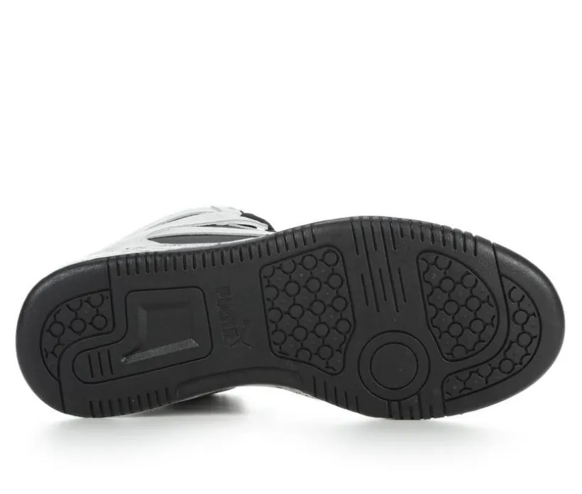 Boys' Puma Big Kid Rebound Lay Up Mid Marble Basketball Sneakers