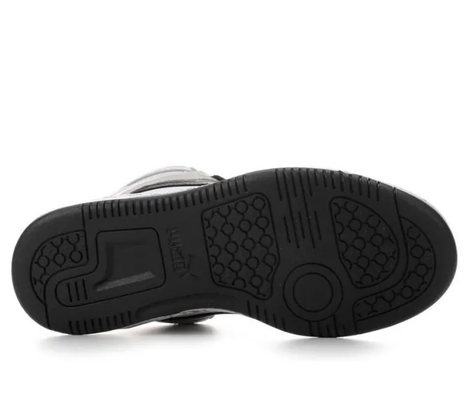 Boys' Puma Big Kid Rebound Lay Up Mid Marble Basketball Sneakers