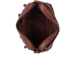 Bueno Of California Antique Pebble Washed Handbag
