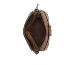 Bueno Of California Calf Turn Lock Handbag