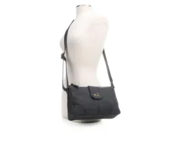 Bueno Of California Calf Turn Lock Handbag