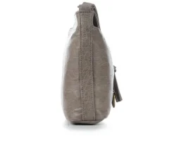 Bueno Of California Croc Washed Pocket Handbag