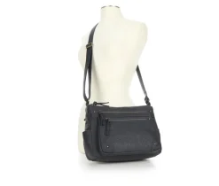 Bueno Of California Elephant Wash 2 Pocket Front Handbag