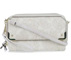Bueno Of California Embossed 10113 Wallet On A String