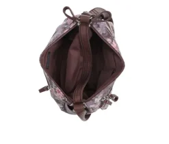 Bueno Of California Front Print Zip Handbag