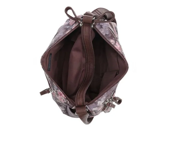 Bueno Of California Front Print Zip Handbag