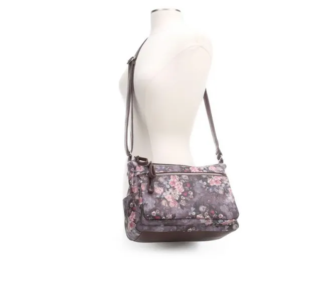 Bueno Of California Front Print Zip Handbag