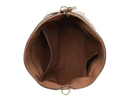 Bueno Of California Grainy Elk Satchel Handbag