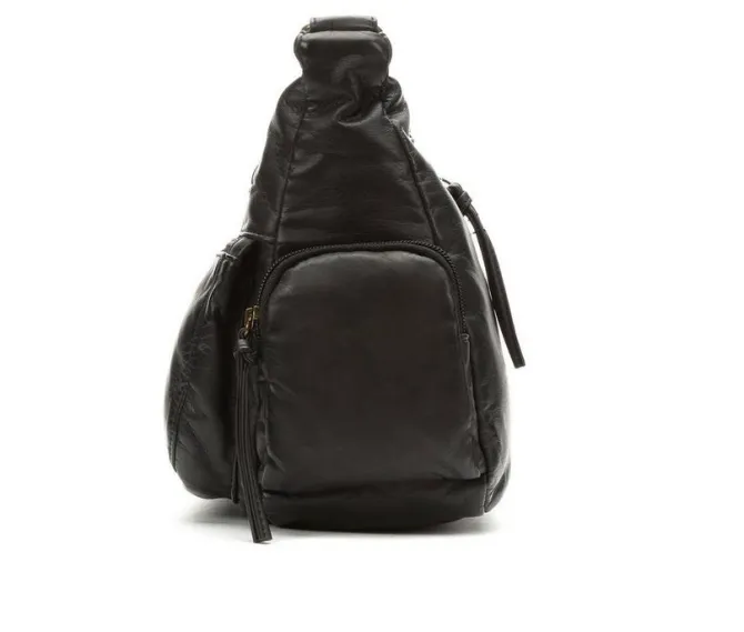 Bueno Of California Multi Zip Pocket Crossbody Bag