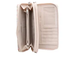 Bueno Of California Straw Wallet on a String Handbag