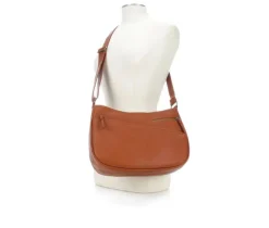 Bueno Of California Vintage Grain Washed Handbag