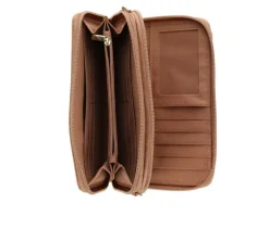 Bueno Of California Woven Wallet on a String Crossbody Bag