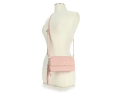 Bueno Of California Woven Wallet on a String Crossbody Bag