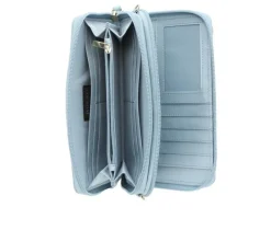 Bueno Of California Woven Wallet on a String Crossbody Bag