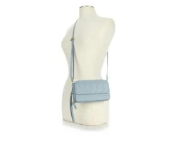 Bueno Of California Woven Wallet on a String Crossbody Bag