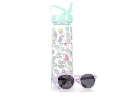Capelli New York Water Bottle and Hair Accessories Set