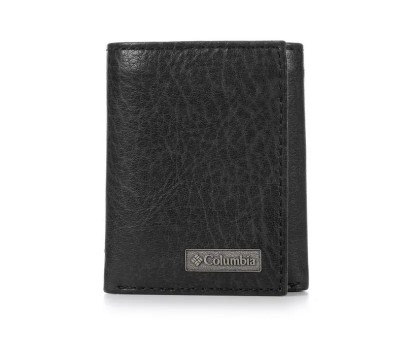 Columbia Leather Trifold with Zipper