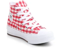 Converse Chuck Taylor Eva Lift Gingham Girls Sneakers